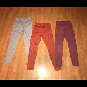 Ethos Co. leggings lot size Medium.